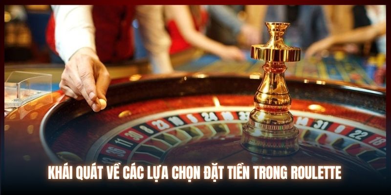 Khái quát về các lựa chọn đặt tiền trong Roulette